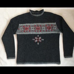 Woolrich gray sweater with mock turtleneck Size M